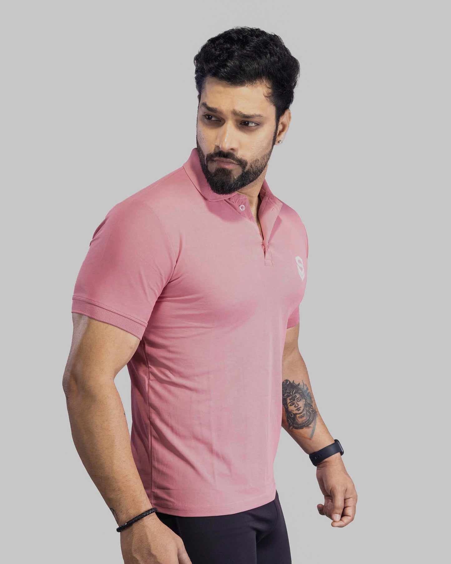 Men’s Polo Neck Half Sleeve T-Shirt