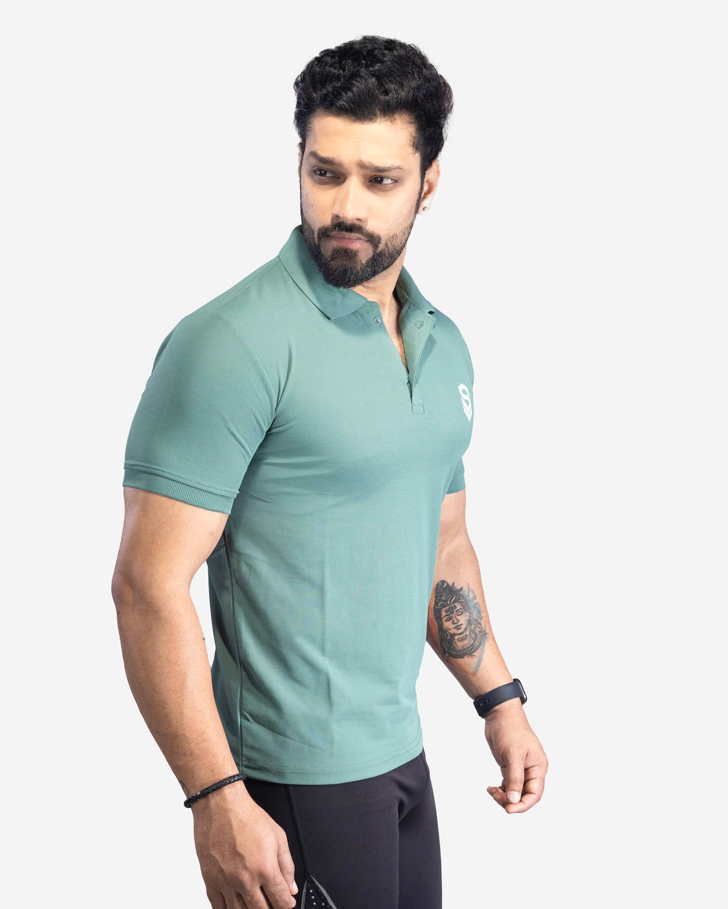 Men’s Polo Neck Half Sleeve T-Shirt