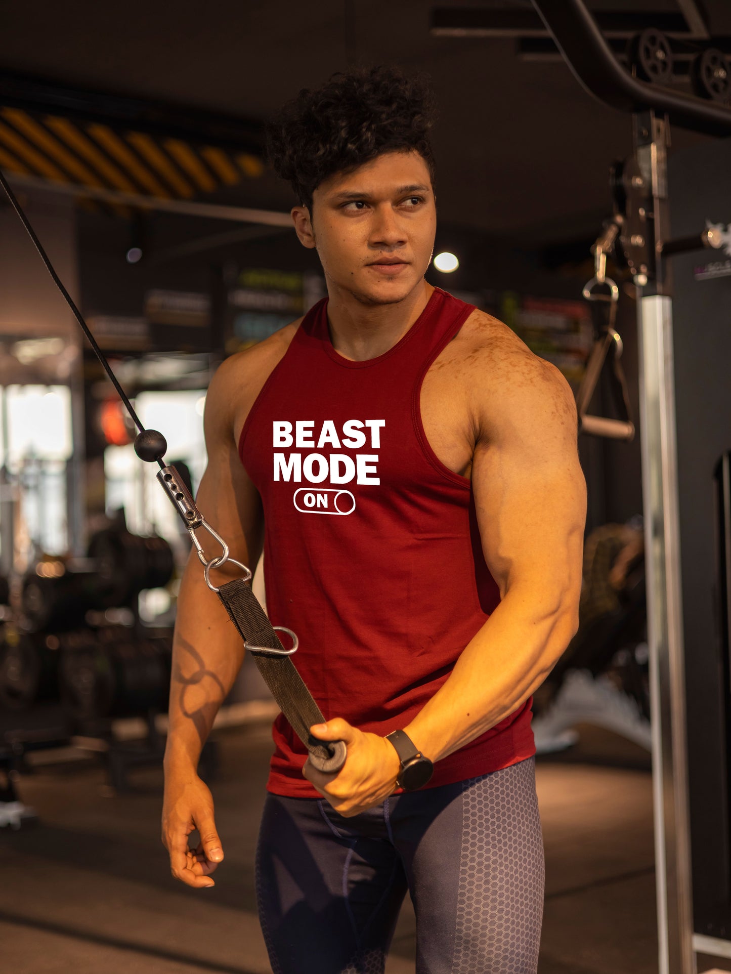 BEAST MODE ON STRINGER
