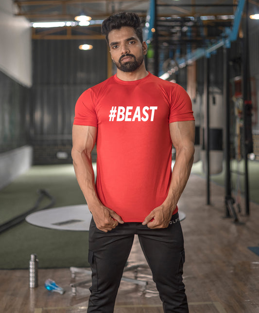 #BEAST HALF SLEEVE T-SHIRT