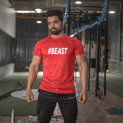 #BEAST HALF SLEEVE T-SHIRT