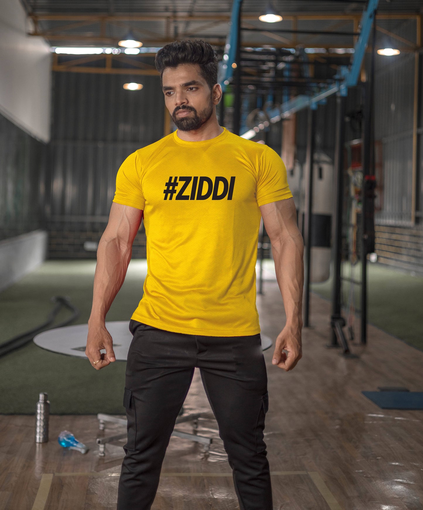 #ZIDDI HALF SLEEVE T-SHIRT