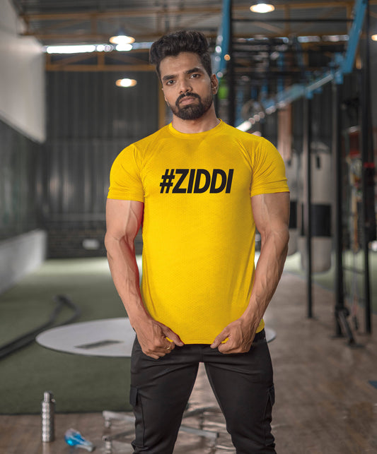 #ZIDDI HALF SLEEVE T-SHIRT