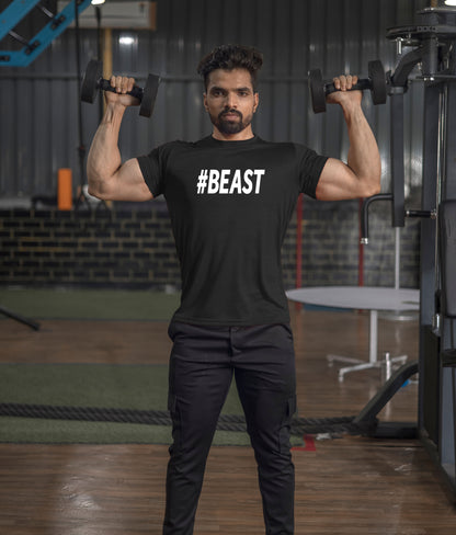 #BEAST HALF SLEEVE T-SHIRT