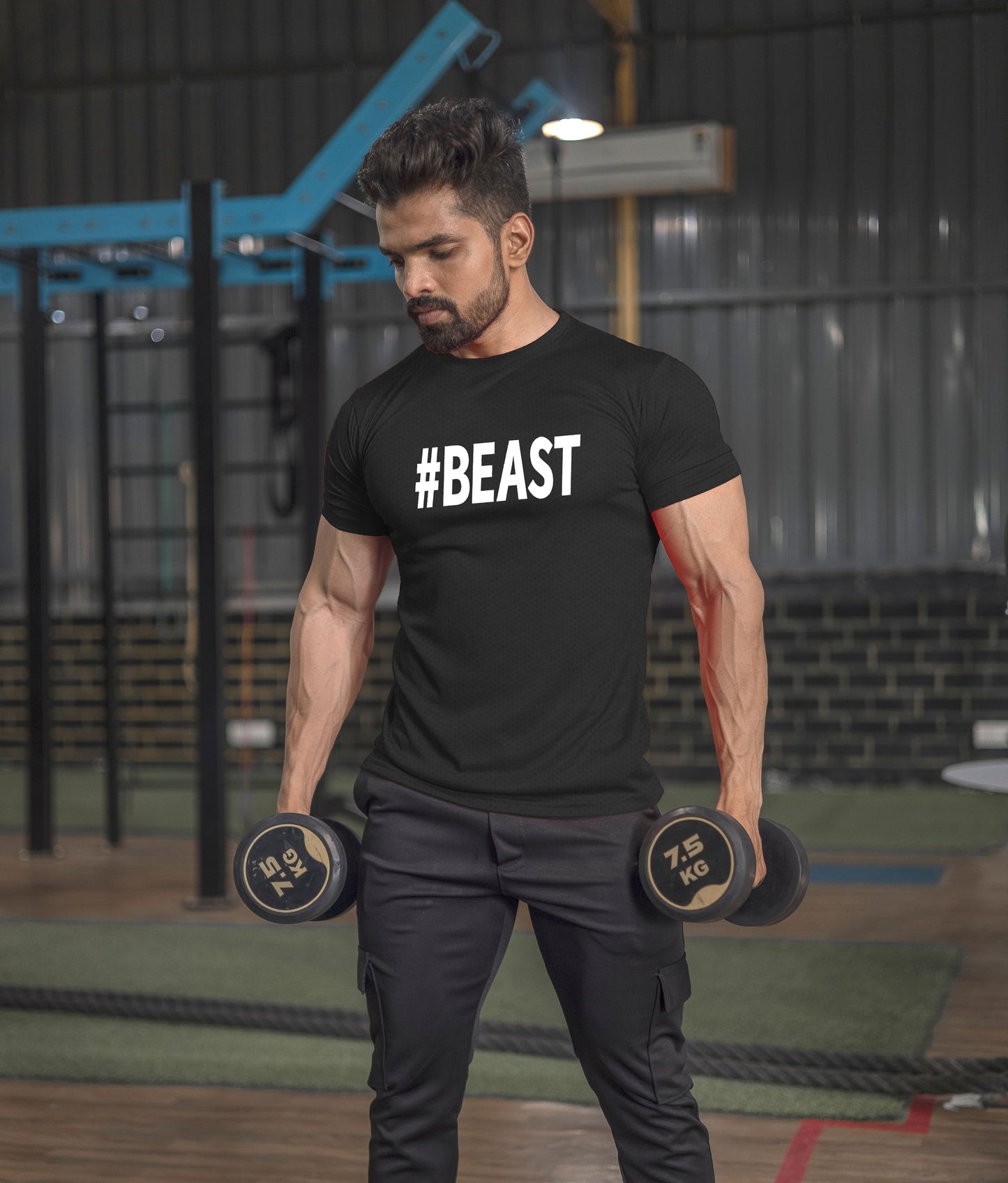 #BEAST HALF SLEEVE T-SHIRT