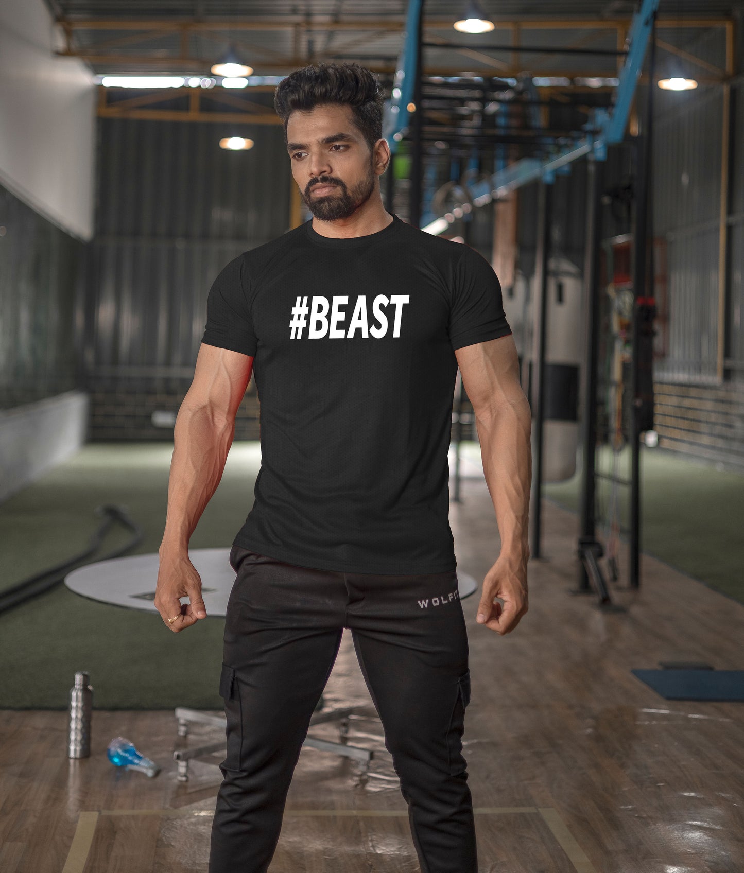 #BEAST HALF SLEEVE T-SHIRT