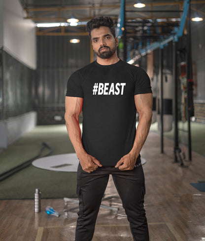 #BEAST HALF SLEEVE T-SHIRT